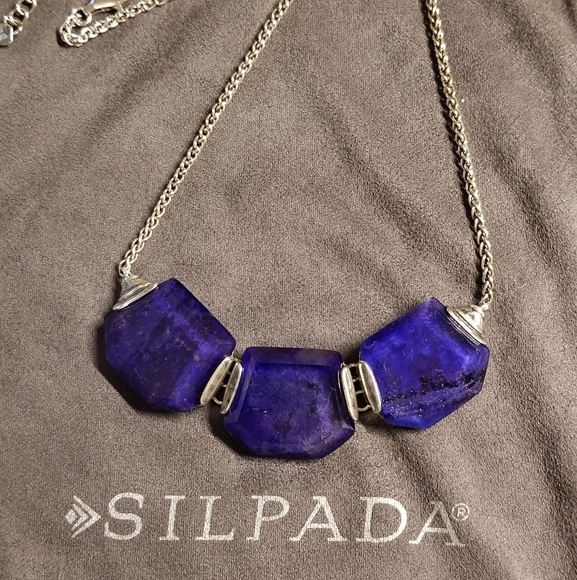 Silpada N3024 Blue Grotto necklace - Picture 2 of 4